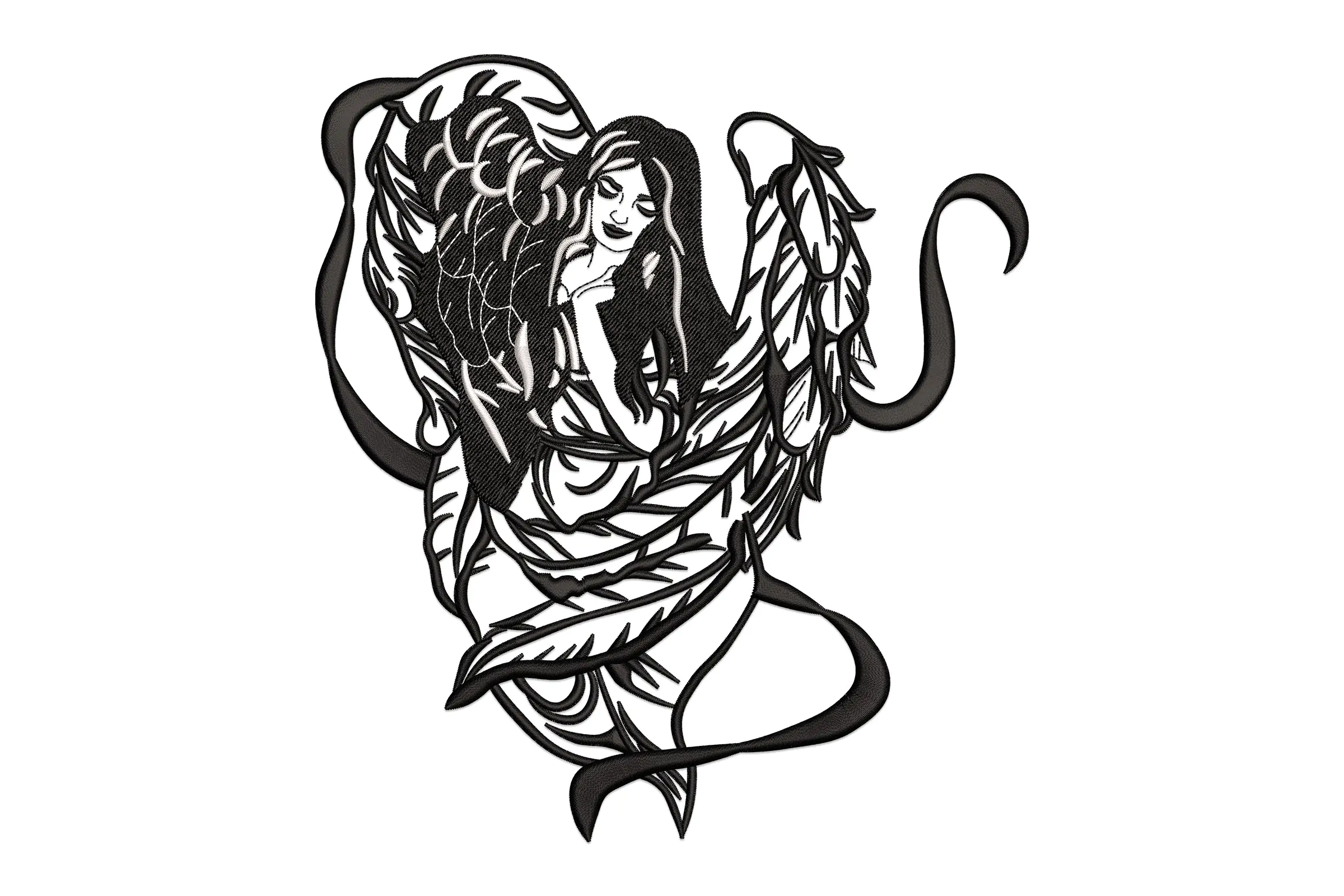 Angel Girl Fairy Embroidery Design