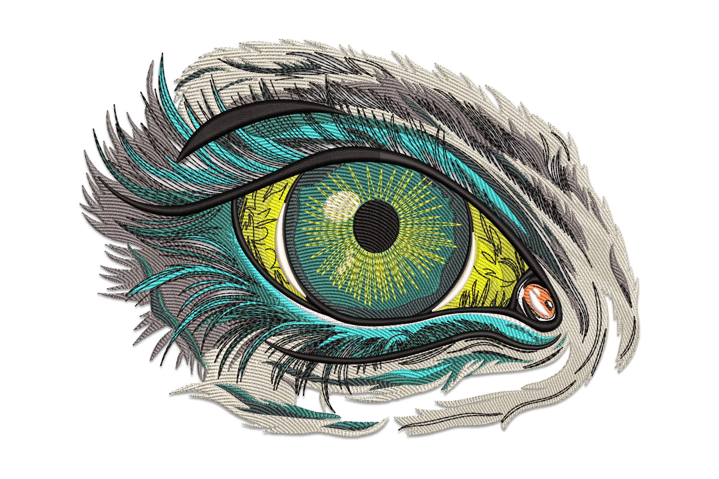 Mystical Eye Embroidery Design