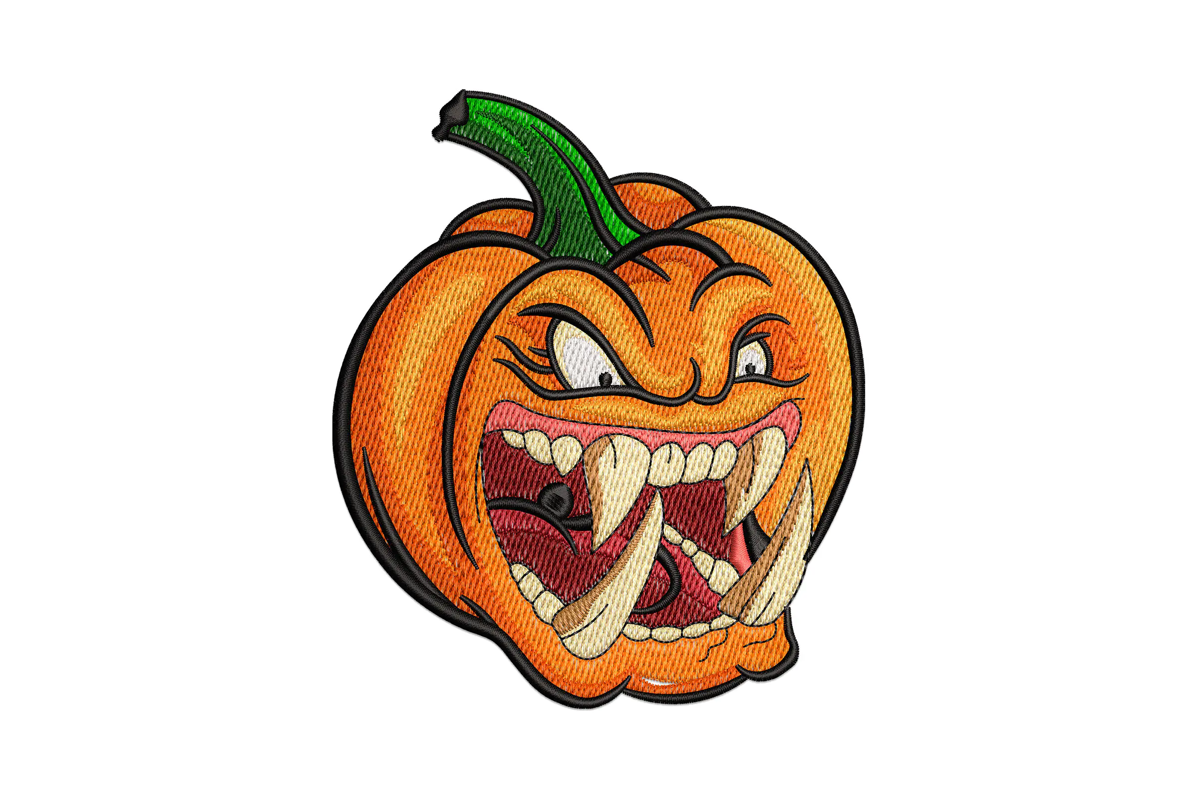 Free Halloween Pumpkin Embroidery Design