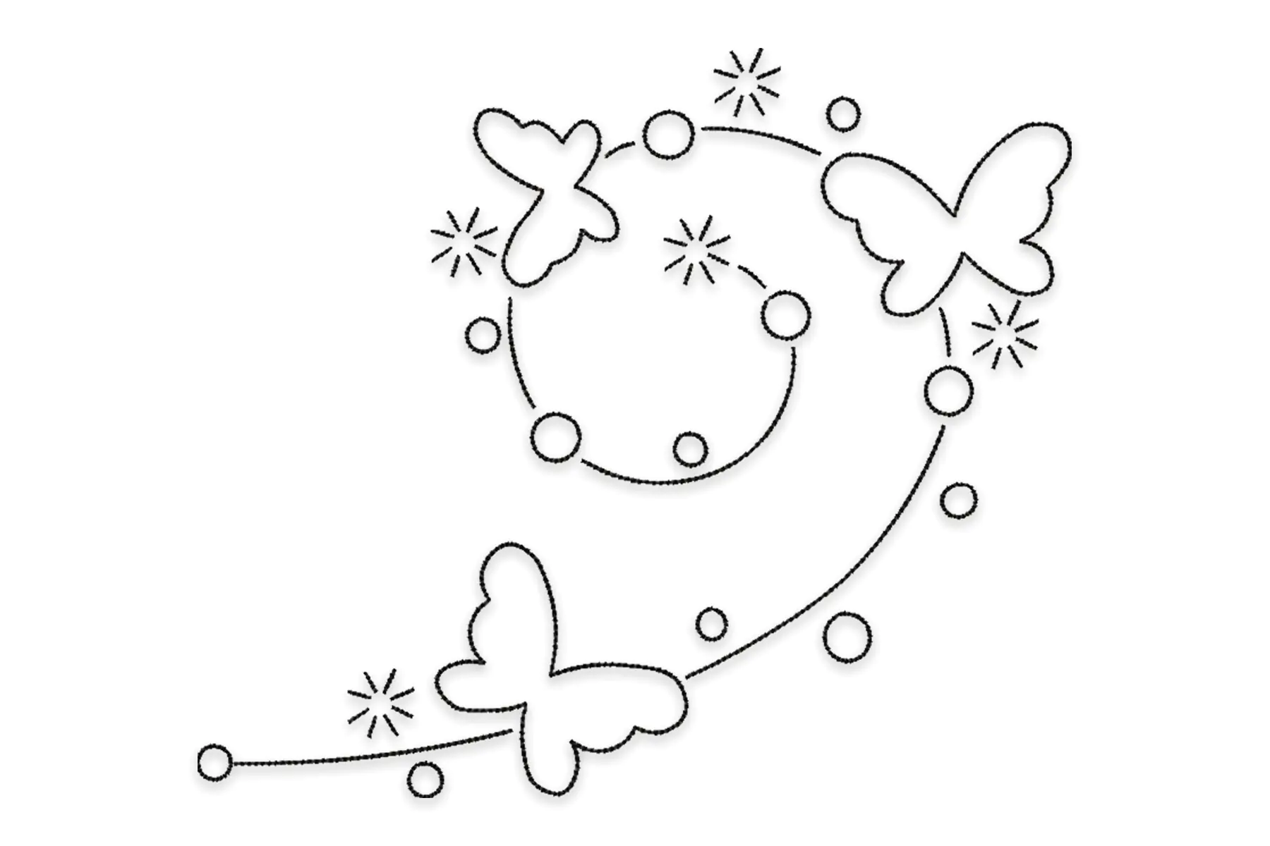 Free Butterflies Machine Embroidery Designs