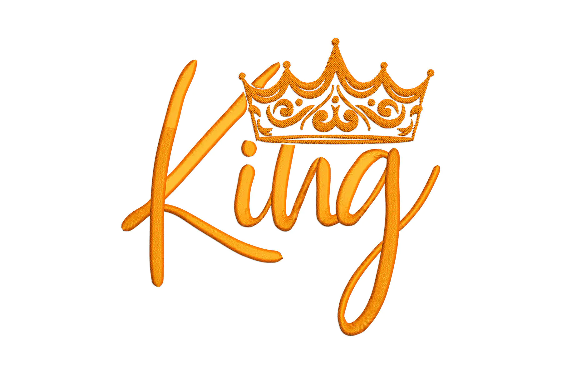 Free King Crown Embroidery Pattern File, King Embroidery Pattern