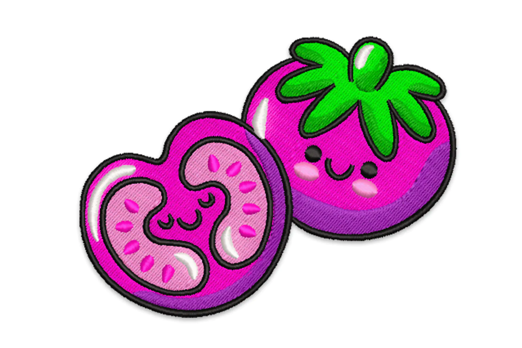 Free Tomato Embroidery Design , Vegetable embroidery