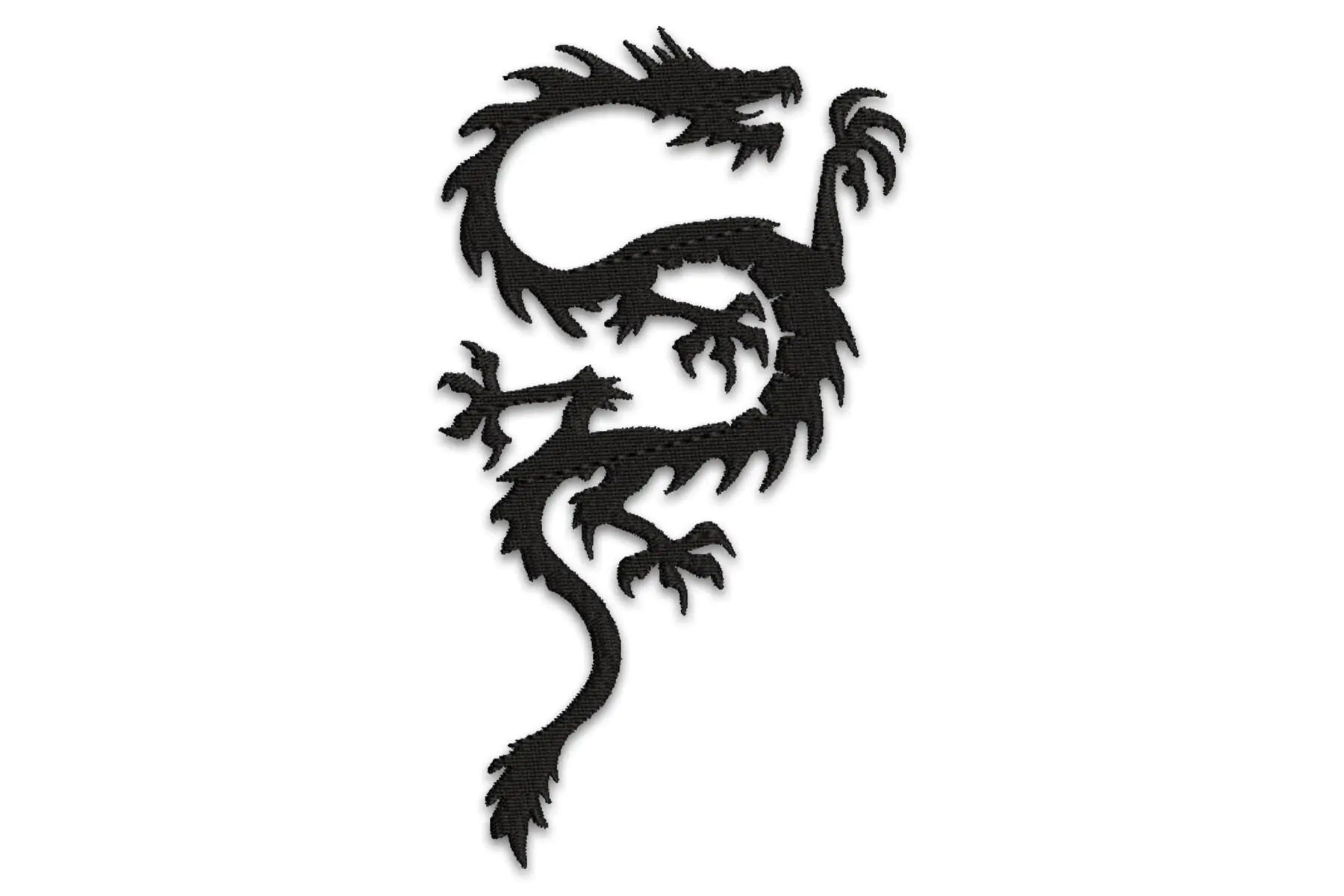 Free Dragon Machine Embroidery Design